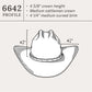 Stetson 10X Rodeo Straw Cowboy Hat (SSRDEO-664281 Natural)