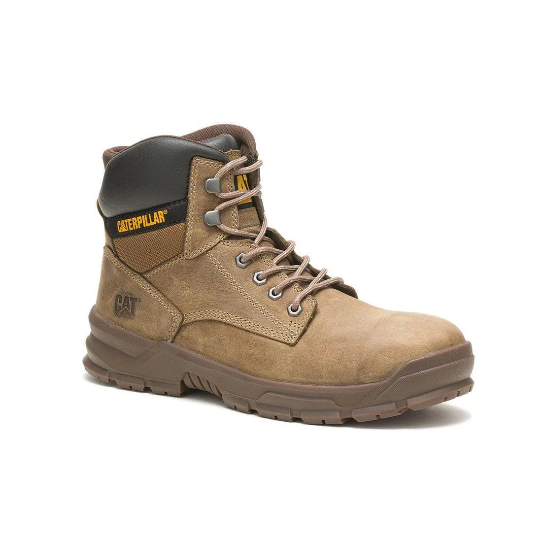 Botas de trabajo Caterpillar para hombre con puntera ASTM/Aloy P91268 Fossil