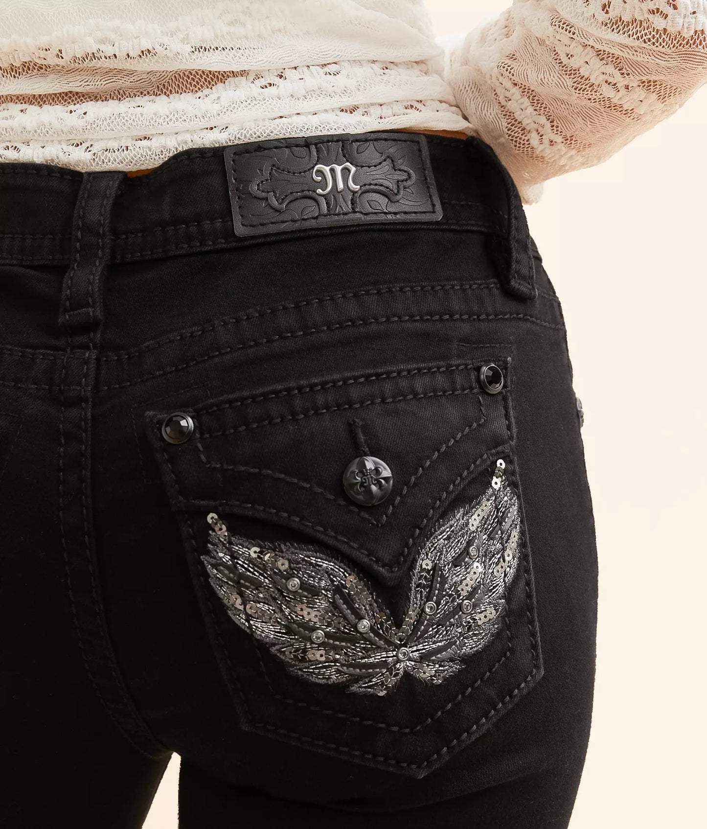 Vaqueros de tiro medio Miss Me (M3080B67V)