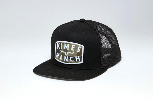 Kimes Ranch Roy Black Snapback