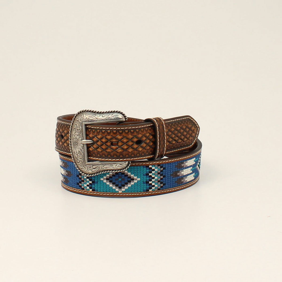 Ariat Men's Southwestern Embroidered Belt (A1038702)