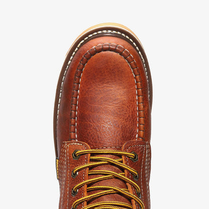 Bonanza Men's Frontier Dual 6" Moc Toe Work Boot (BA-612 / Light Brown)