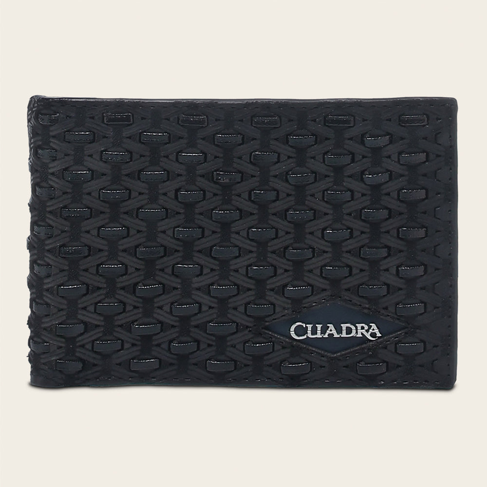 Cuadra Oxford Embroidery Wallet (DU704/BC031RS - Oxford)