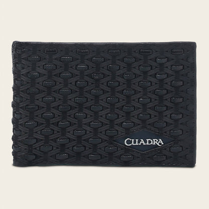 Cuadra Oxford Embroidery Wallet (DU704/BC031RS - Oxford)