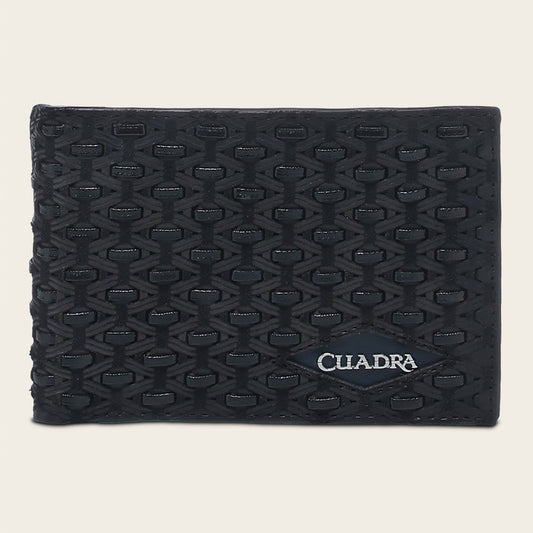 Cuadra Oxford Embroidery Wallet (DU704/BC031RS - Oxford)