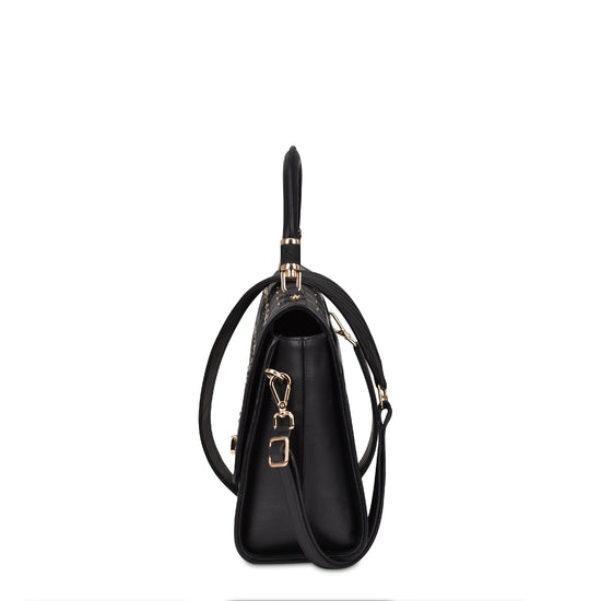 Bolso de Mano Cuadra para Mujer (DU407/ BOD07MA - Mantarraya Negro)