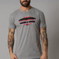 Camiseta a rayas Kimes Ranch para hombre (gris oscuro)