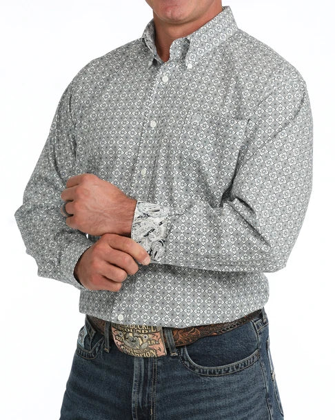 Cinch Men's Long Sleeve Shirt (MTW1106155 CRE)