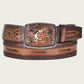 Cuadra Men's Honey Western Python Belt (BC424/CV397PI - Honey)