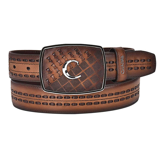 Cuadra Men's Belt CV488RS / BC243 (Res Crust Maple)