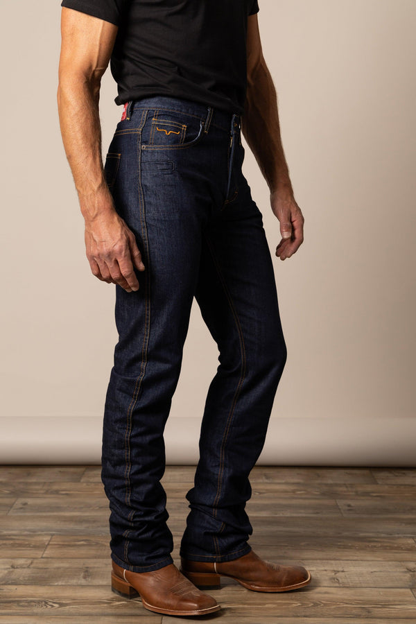 Vaqueros Kimes Ranch Cal para hombre (azul)
