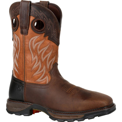 Men's Durango Maverick XP Steel Toe Waterproof Western Work Boots (DDB0215)