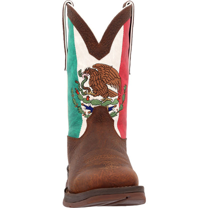 Botas vaqueras Rebel by Durango con bandera de México para hombre (DDB0430)
