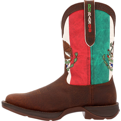 Botas vaqueras Rebel by Durango con bandera de México para hombre (DDB0430)