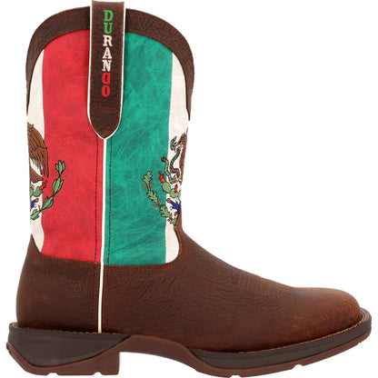 Botas vaqueras Rebel by Durango con bandera de México para hombre (DDB0430)
