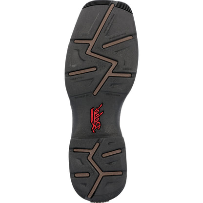 Botas vaqueras de punta cuadrada Red Dirt Rebel de Durango para hombre (DDB0460)