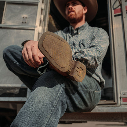 Bota Western Durango Shyloh para Hombre (DDB0495 Marrón Saddle)