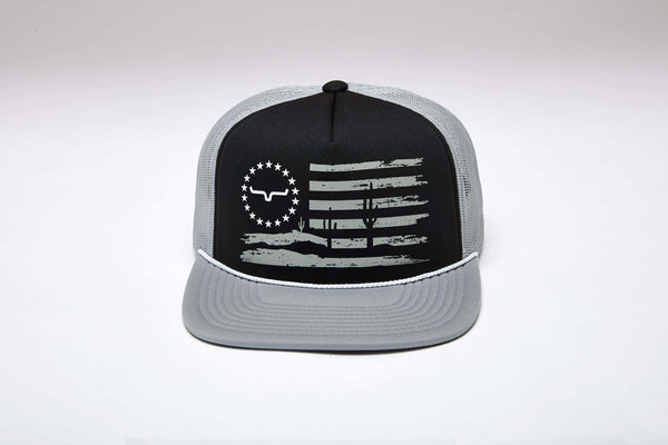 Gorra snapback descolorida Kimes Ranch (gris)