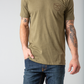 Kimes Ranch Men’s Shielded Trucker Shirt (Military Green)