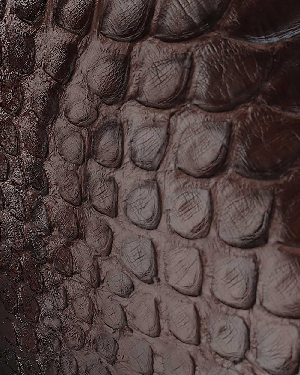 Franco Cuadra Men's Hand-Painted Brown Python Leather Dress Boots (FC818/827PBTS - Brown)