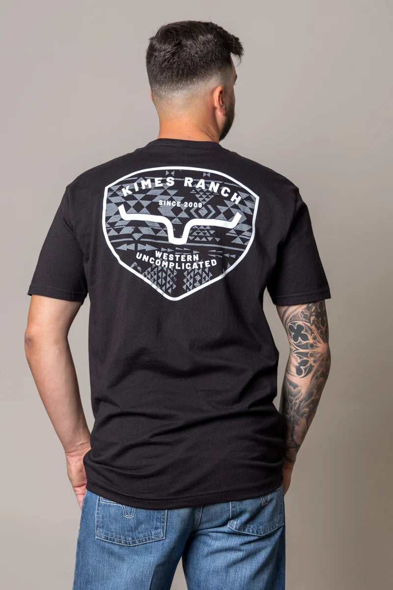 Camisa Kimes Ranch Honor para hombre (MSH0000205 Negra)