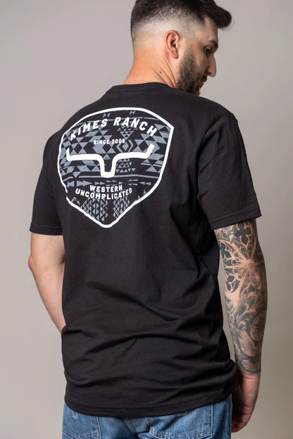 Camisa Kimes Ranch Honor para hombre (MSH0000205 Negra)