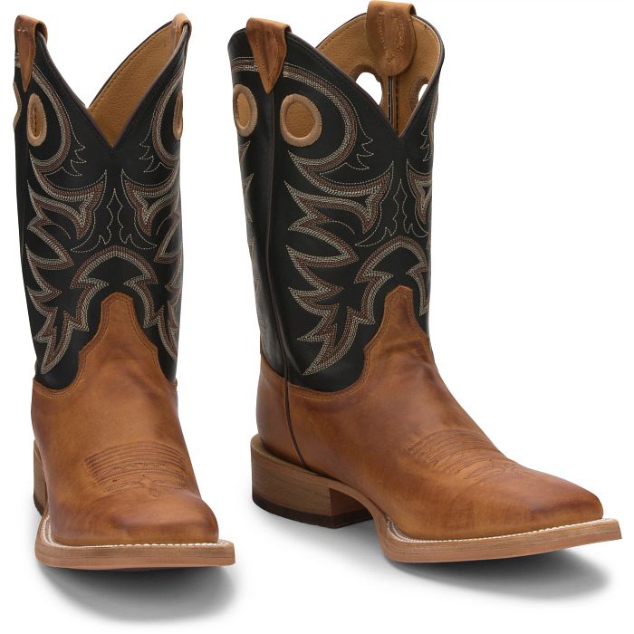 Justin Caddo 11" Western Work Boot (BR740 / Copper Brown)