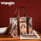 Wrangler Southwestern Print Small Canvas Tote/Crossbody Bag (WG2203-8120SLCF)