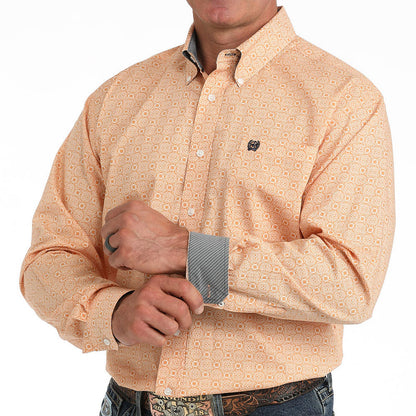 Cinch Men's Long Sleeve Shirt (MTW1106132 GLD)