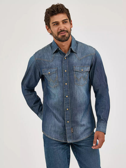 Camisa Wrangler Retro para hombre (MVR458D)