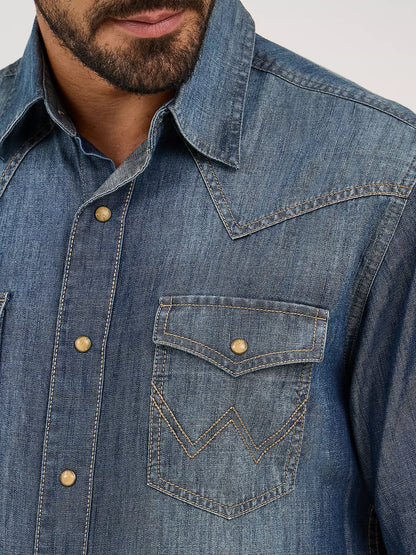 Camisa Wrangler Retro para hombre (MVR458D)