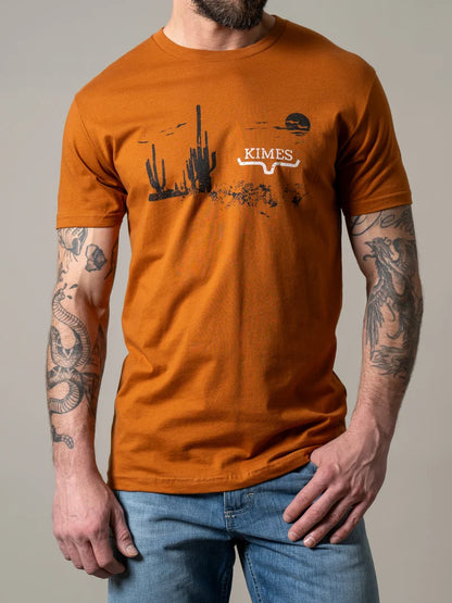 Camisa Kimes Ranch Night Fall para hombre (MSH0000218 Clay) 
