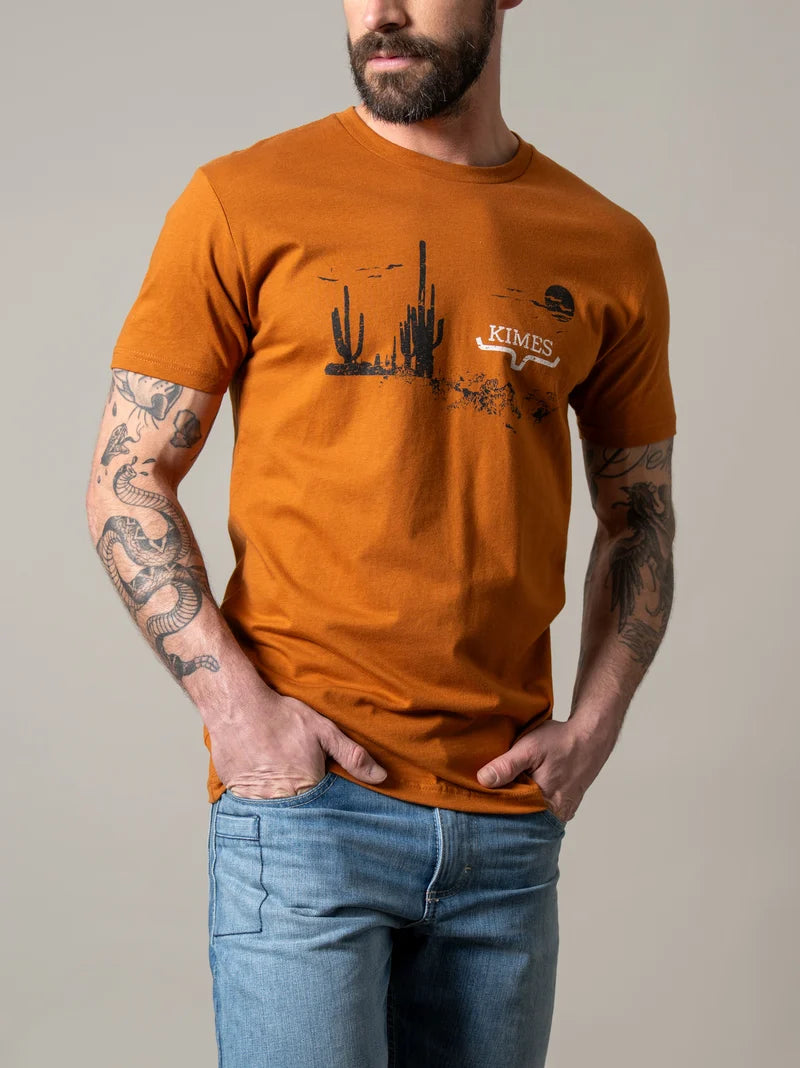 Camisa Kimes Ranch Night Fall para hombre (MSH0000218 Clay) 