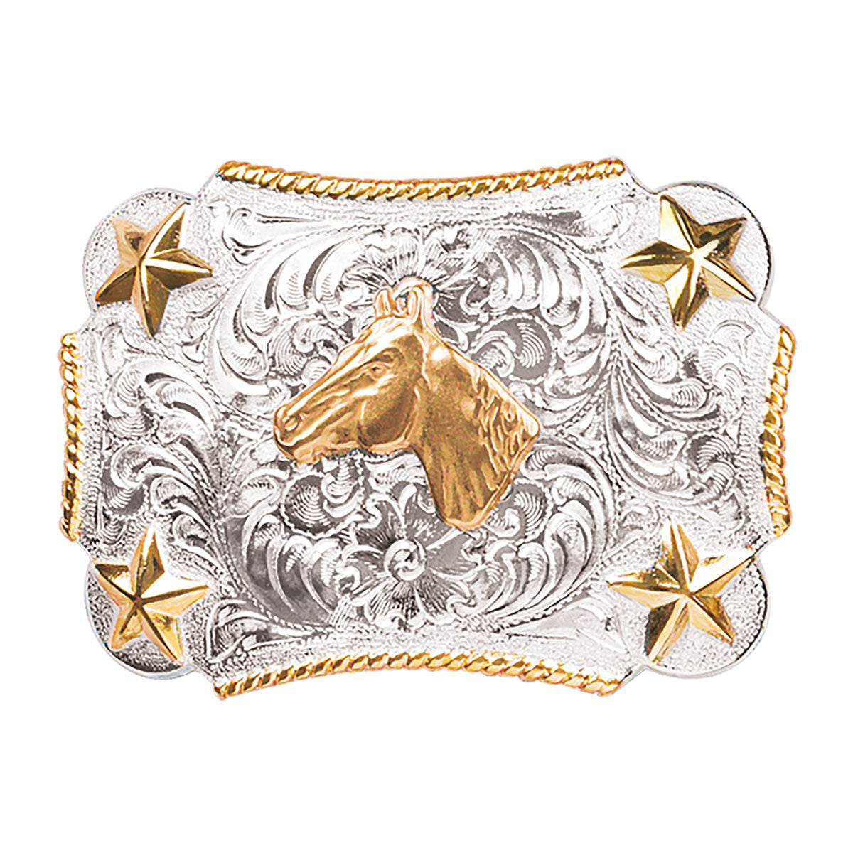 Nocona Boy's Horse Head Belt Buckle (3603207)