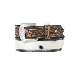 Nocona Calf Hair Black Mens Belt (N210000401)
