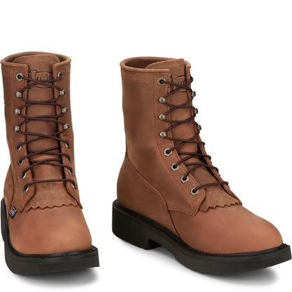 Botas de trabajo Justin Livestock de 20 cm (OW760 / Marrón envejecido)