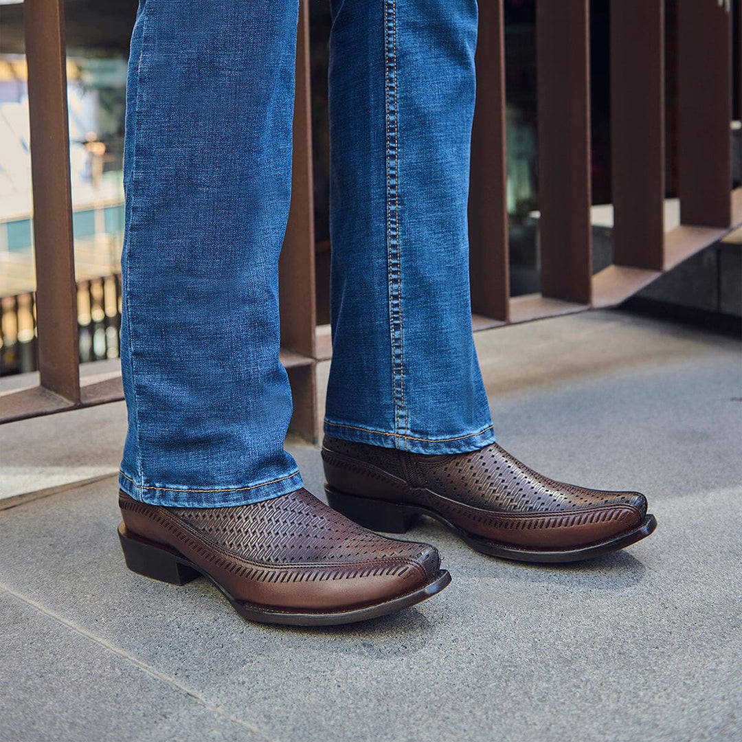 Cuadra Men's Dress Boot Decorated Honey Bovine (CU933/1J3LRS - Honey)