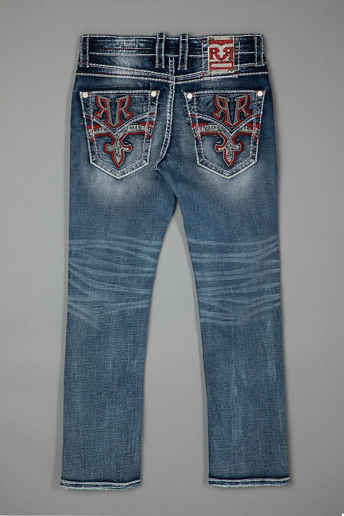 Rock Revival Men's Hayes J204 Straight Jeans (RP3922J204R)