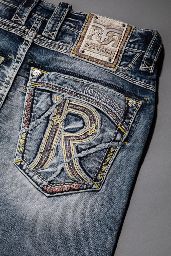 Rock Revival Men's Cassian A200 ALT Straight Jeans (RP5634A200R)