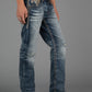 Rock Revival Men's Xander J201R Straight Jeans (RP5639J201R)