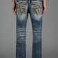 Rock Revival Men's Xander J201R Straight Jeans (RP5639J201R)
