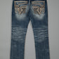 Rock Revival Men's Xander J201R Straight Jeans (RP5639J201R)