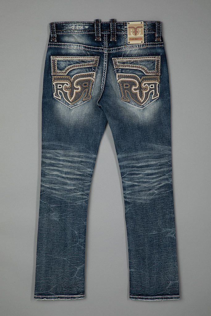 Rock Revival Men's Xander J201R Straight Jeans (RP5639J201R)
