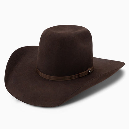 Sombrero vaquero de lana Resistol by Hooey 4X Day Money (RWHODM-904222 Chocolate)