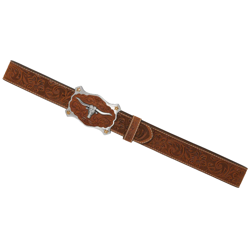 Cinturón de hombre Justin Tan Saddle (C11198)