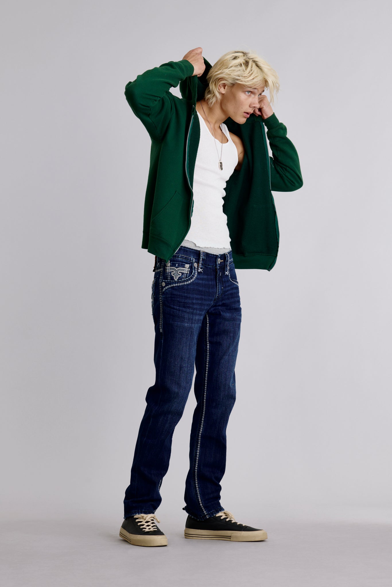 Rock Revival Men's Heath J202 Straight (RP5628J202R)