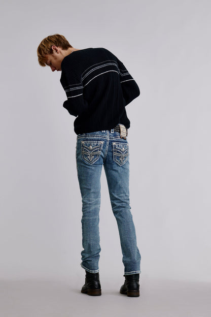 Rock Revival Men's Stan Straight Jeans (RP9697J208R)