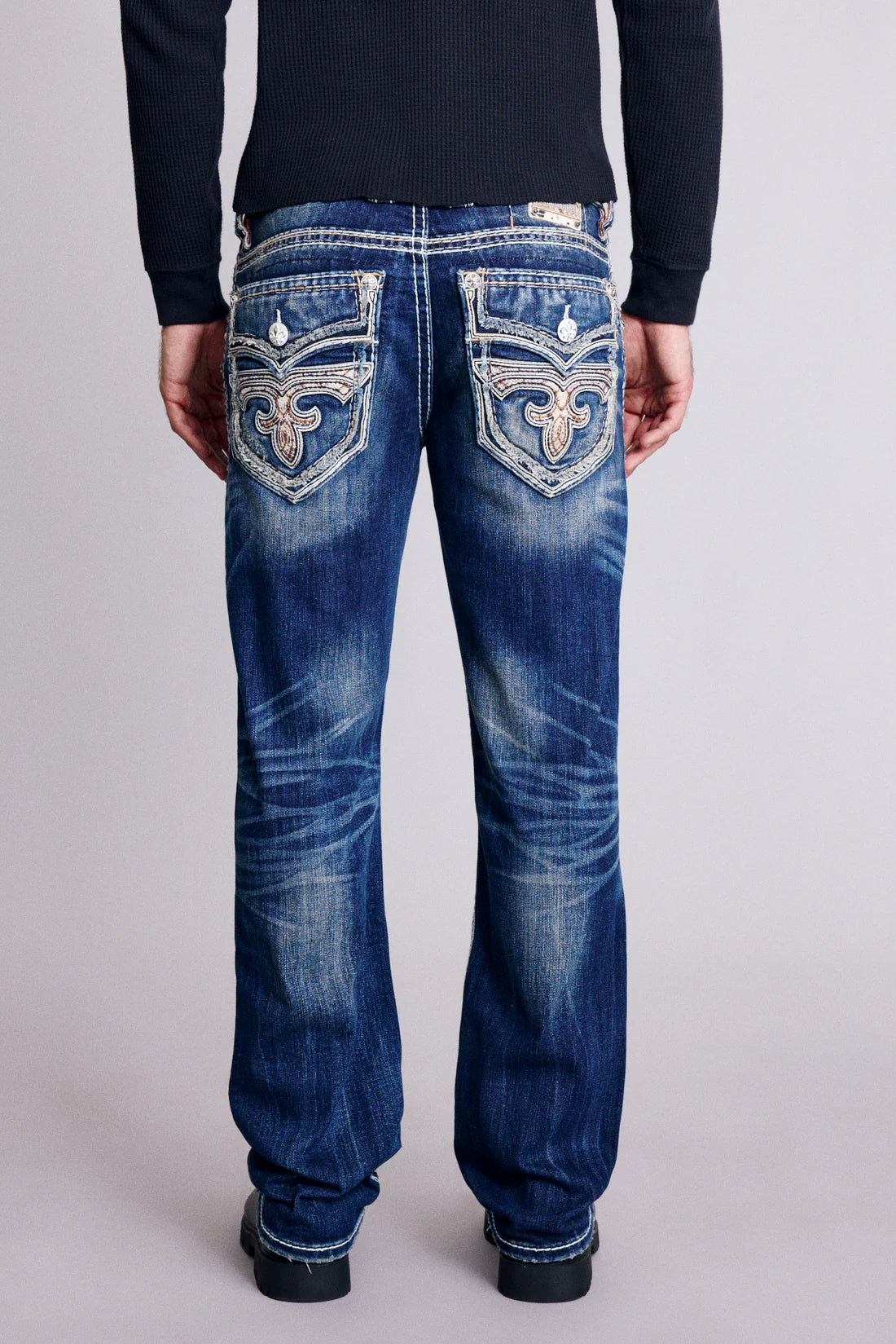 Rock Revival Men's Tristan J204 Straight Jeans (RP5570j204R)