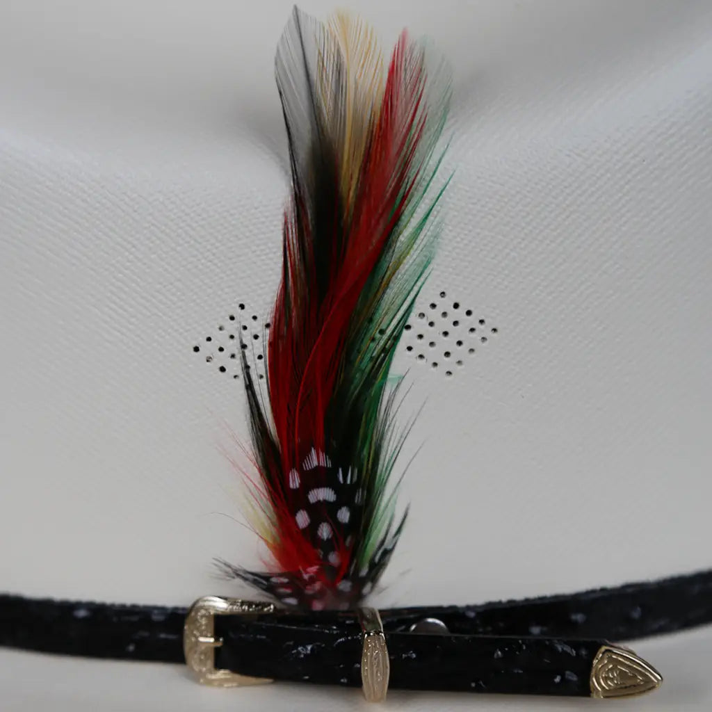 White Diamonds Co 100X San Judas Straw Hat (4-3/4)
