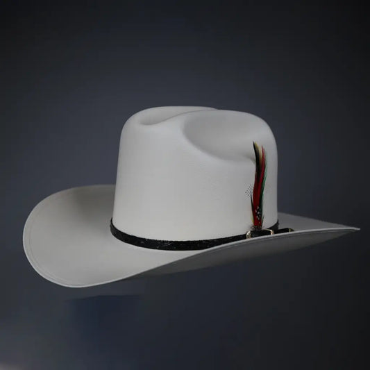 White Diamonds Co 100X San Judas Straw Hat (4-3/4)